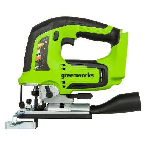 Лобзик Greenworks GD24JS 24V 3601407 (3000 ход/мин) бесщеточный аккумуляторный — детальное фото